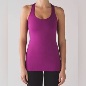 Lululemon Cool Racerback Tank in Regal Plum - Size 6